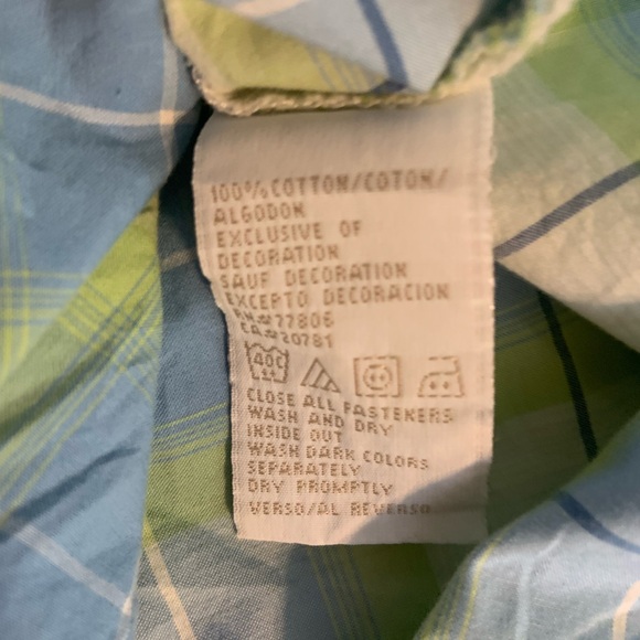 2004 Tommy Hilfiger Plaid Skirt 100% Cotton Women’s Midi - Picture 8 of 9